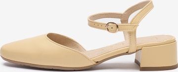 RYŁKOCipele s potpeticom - žuta boja: prednji dio