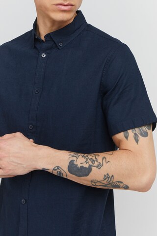 INDICODE JEANS - Regular Fit Camisa 'Hank' em azul