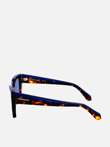 FERRAGAMO Sunglasses in Blue