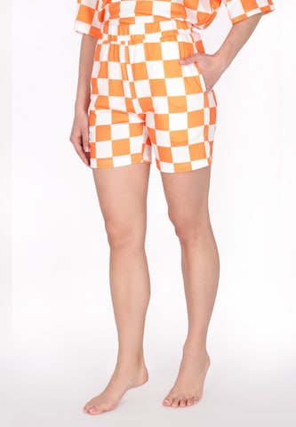 faina - regular Pantalón en naranja: frente