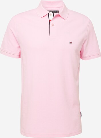 T-Shirt TOMMY HILFIGER en rose : devant