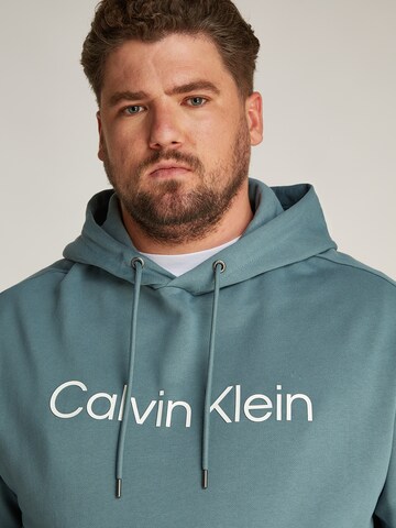 Calvin Klein Big & TallSweater majica 'HERO' - plava boja