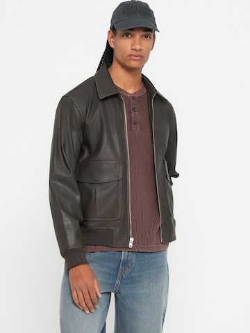 Veste mi-saison Abercrombie & Fitch en marron