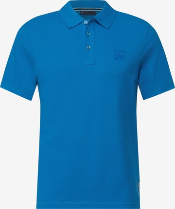 Street One MEN Shirt in Blue: front