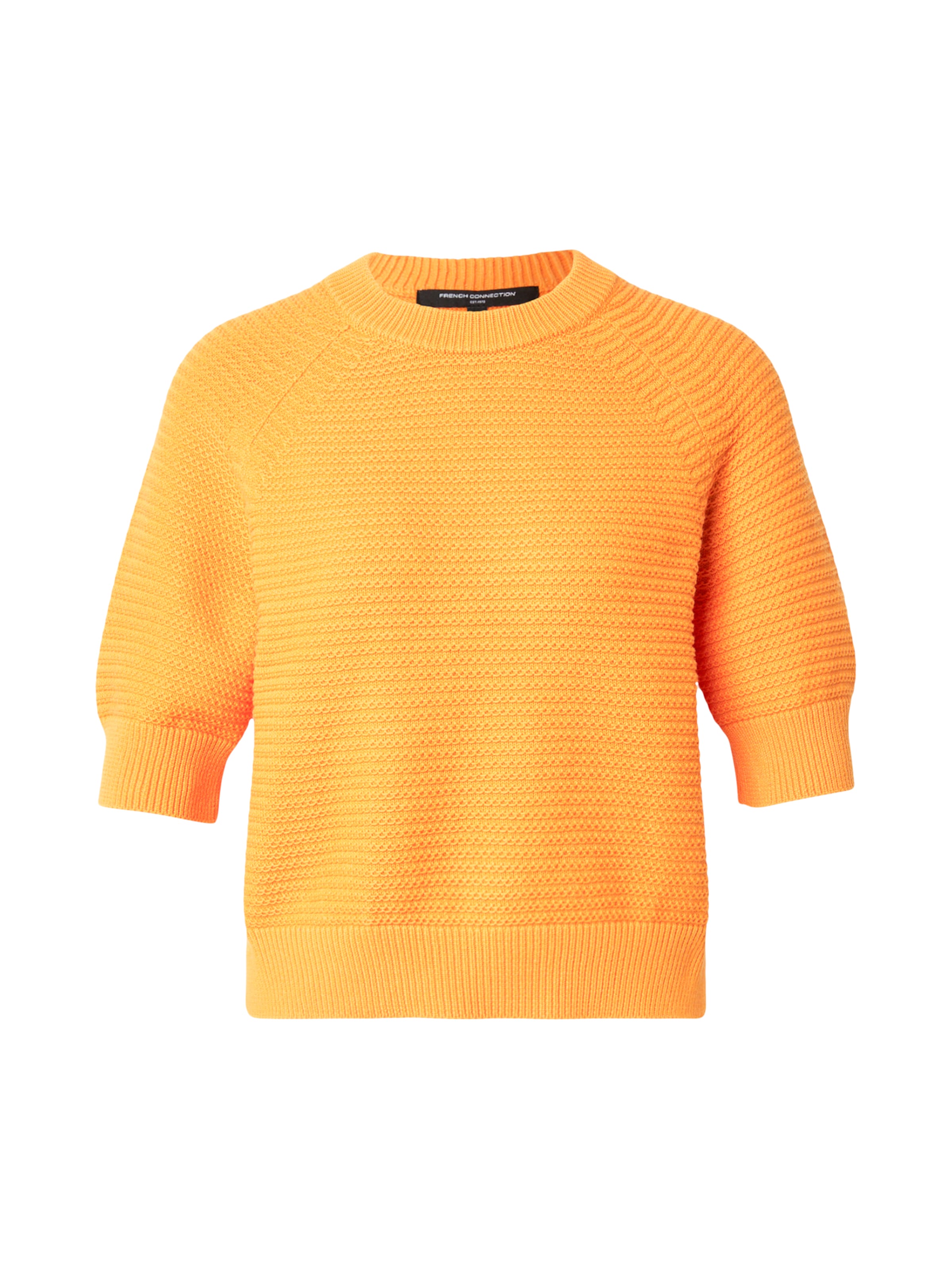 FRENCH CONNECTION Pullover 'MOZART SHORT SLV JUMPER' i orange, Produktvisning