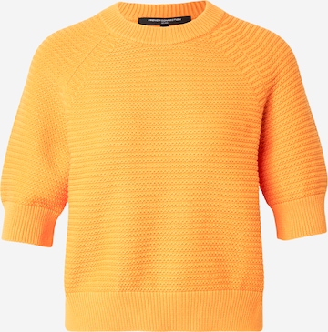 oranžinė FRENCH CONNECTION Megztinis 'MOZART SHORT SLV JUMPER': priekis