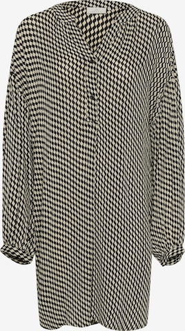 Kaffe Blousejurk 'Karina' in Zwart: voorkant