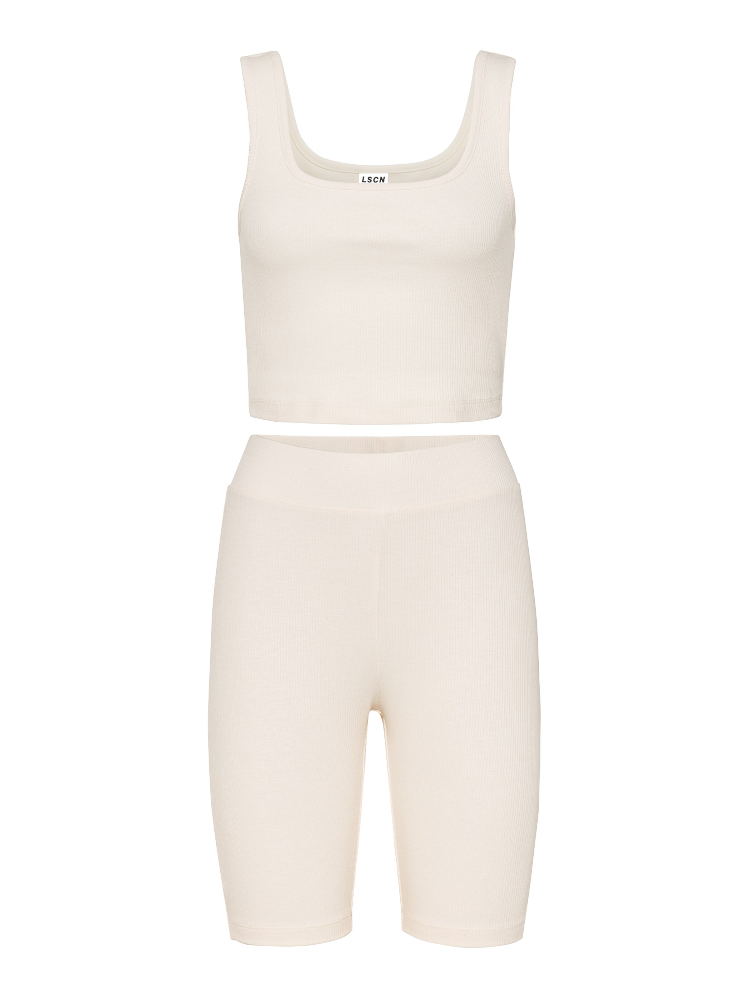 LSCN by LASCANA Leisure suit in XXS-XS in Ivory, Item view