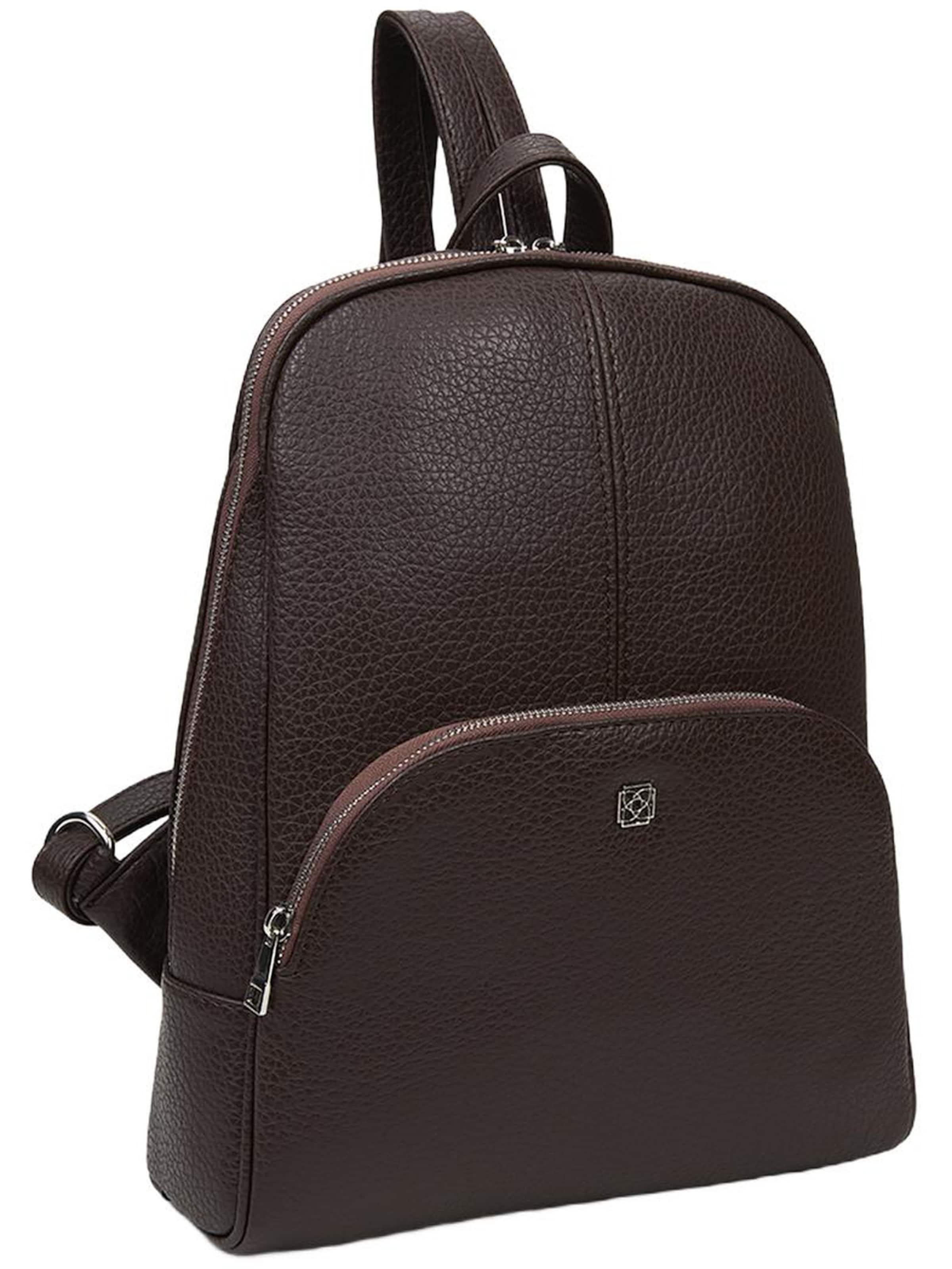 Desa Handbag 'DESA Damenrucksack' in Brown