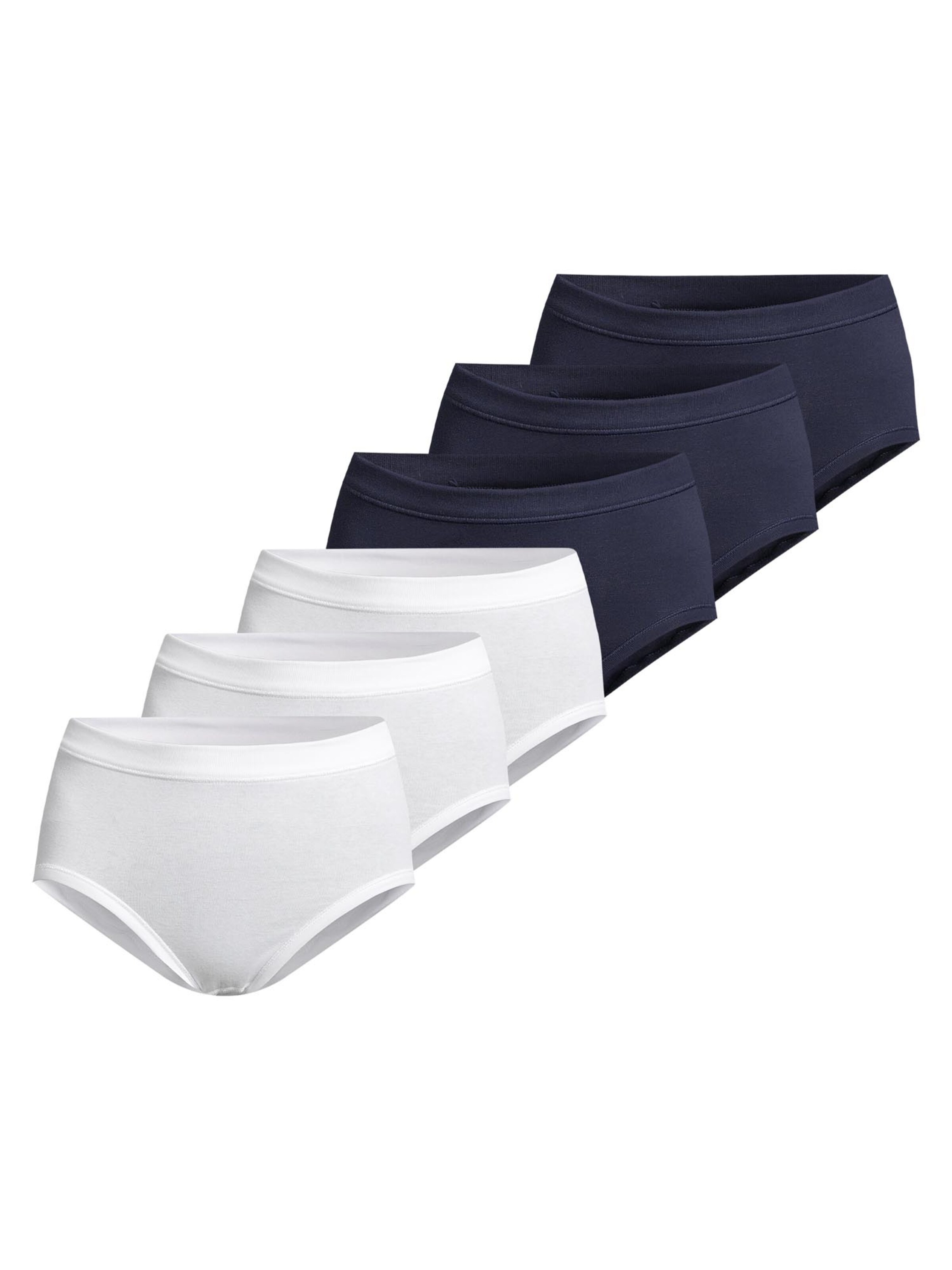 CON-TA Panty 'Feinripp' in Blue: front