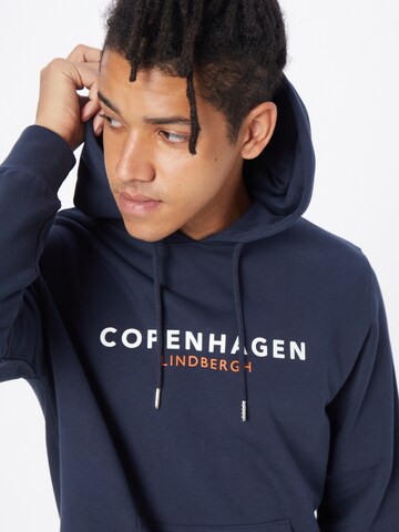 Lindbergh Sweatshirt 'Copenhagen' in Blauw