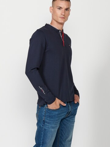 KOROSHI Shirt in Blau