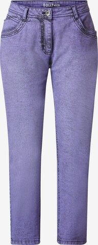 Angel of Style Jeans in Purple: front