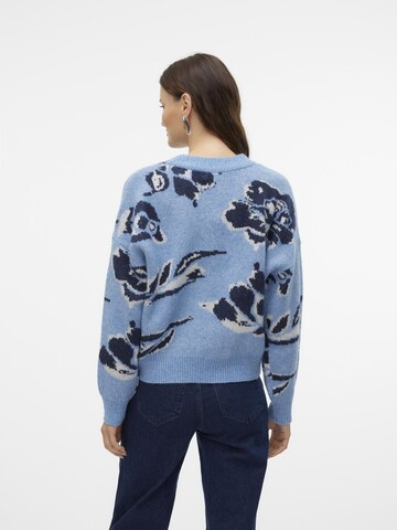 VERO MODA Trui 'Estrid' in Blauw