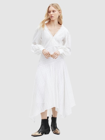 AllSaints Kleid 'AVIANA' (GOTS) in Weiß: Vorderseite