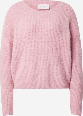 Pullover 'EAST' di AMERICAN VINTAGE in rosa: frontale