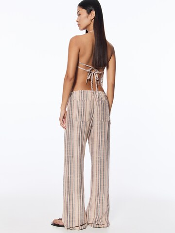Pull&Bear Wide leg Broek in Roze