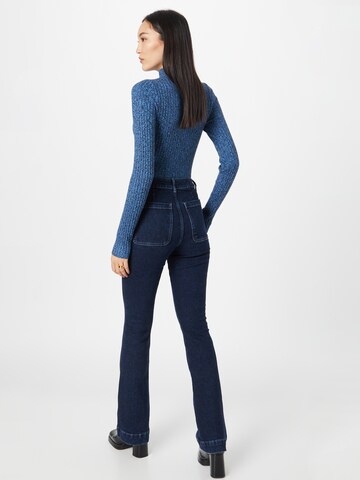 River Island Flared Jeans in Blau