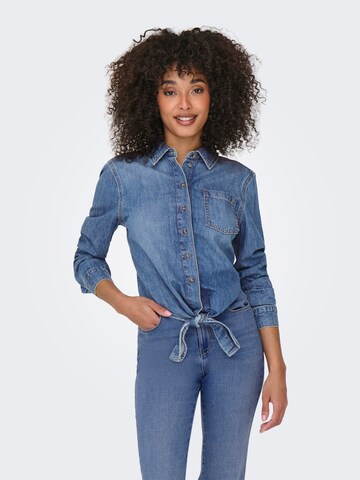 Camicia da donna 'ONLSevigny Lecey' di ONLY in blu: frontale
