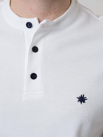 Bavarian Caps Shirt 'Edelweiß' in White