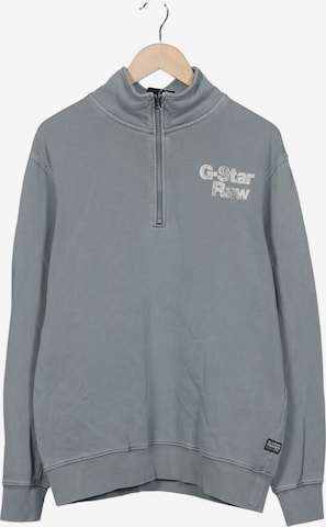 G-STAR Sweatshirt & Zip-Up Hoodie in L in Grey: front