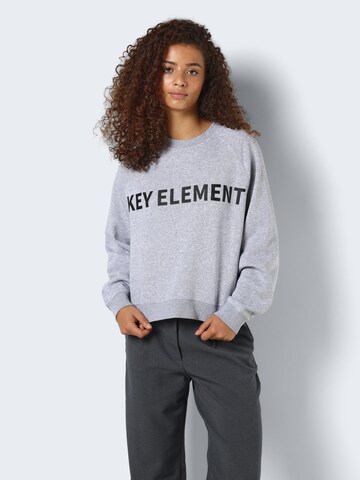 Noisy may Sweatshirt 'ALDEN' in Grijs