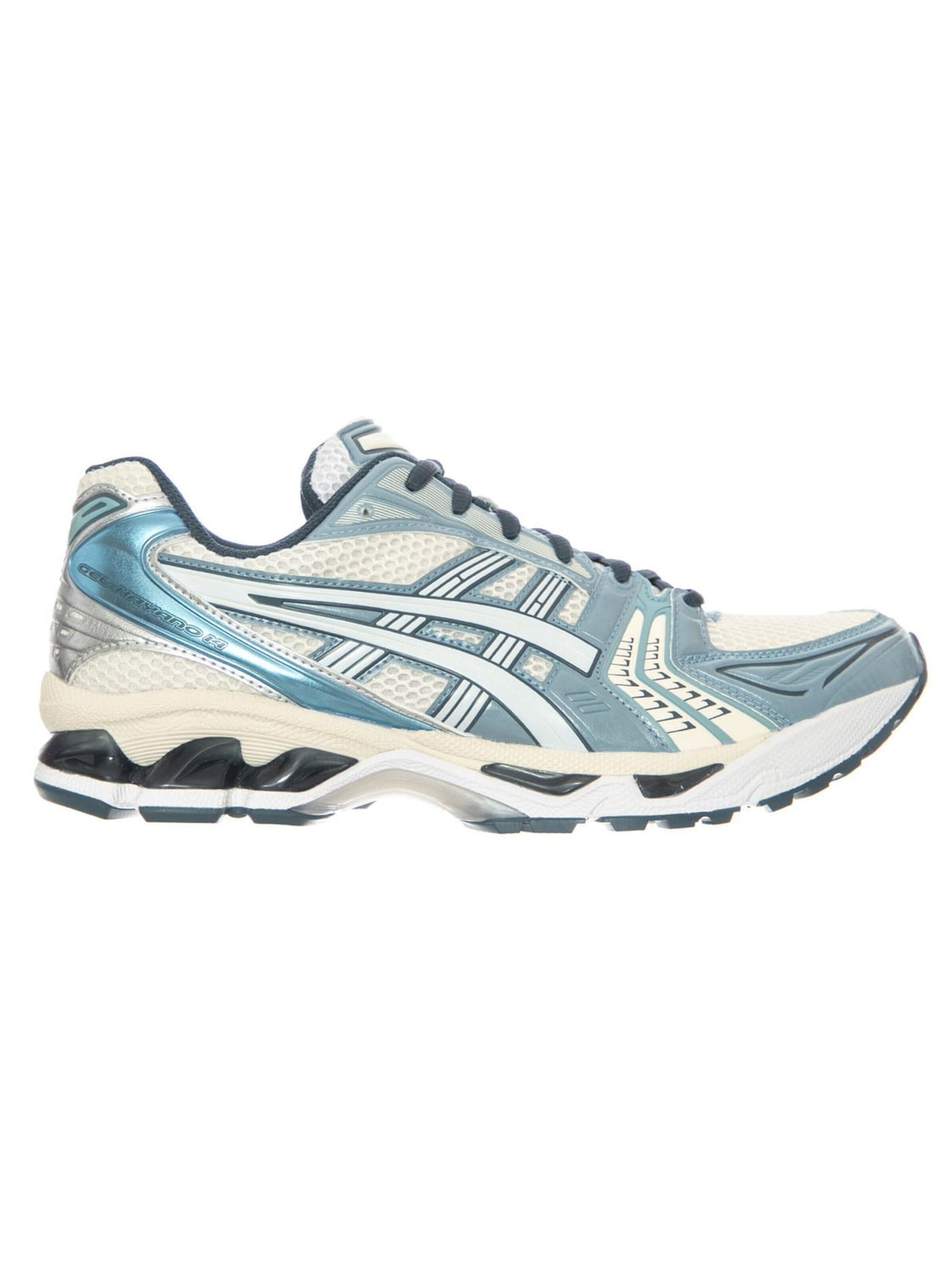 ASICS Buty sportowe sznurowane 'Gel-Kayano 14 Cream/Raw Indigo' w kolorze zielony
