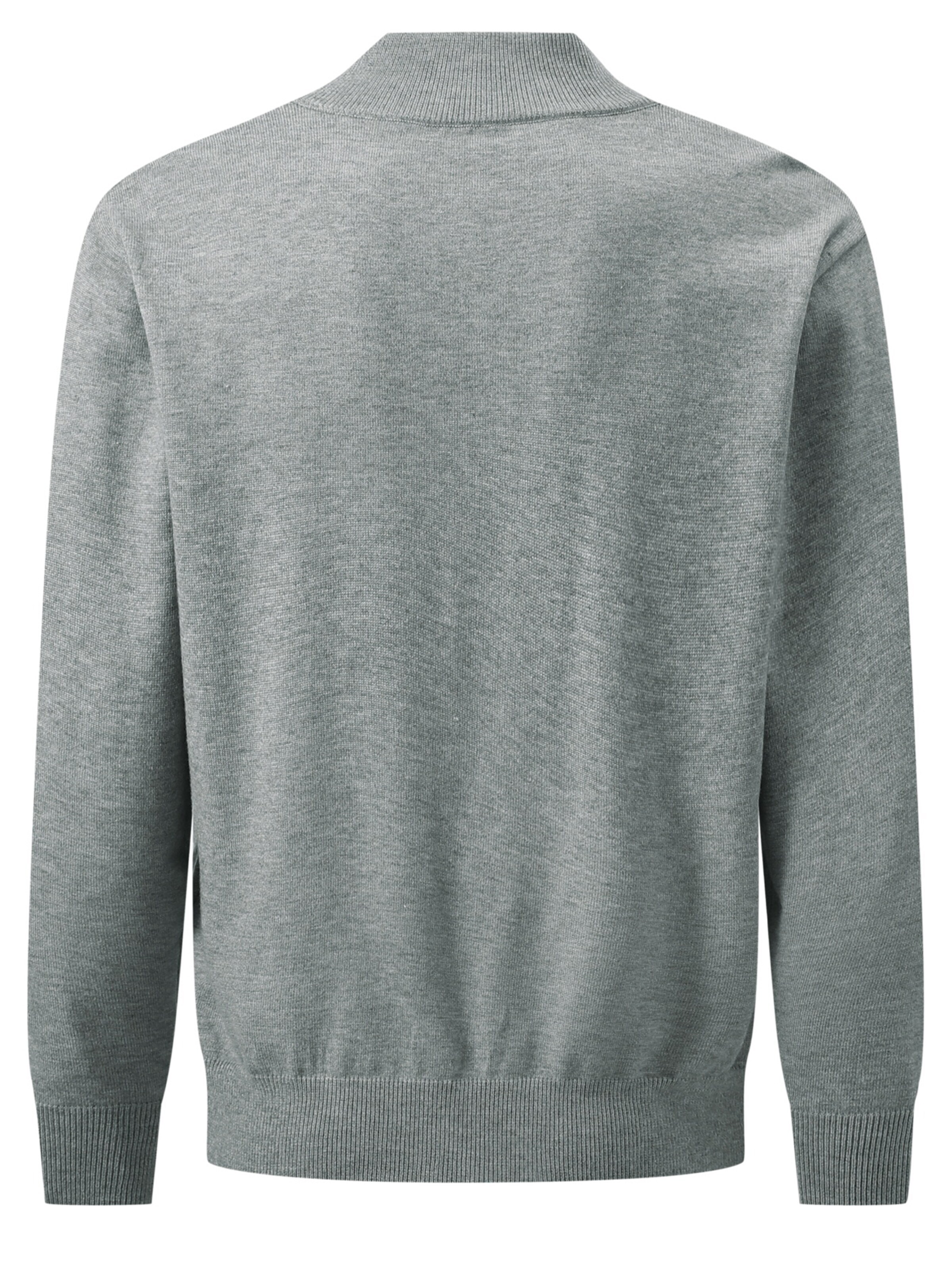 ALLTHEMEN Sweater 'Maschenzug' in Grey