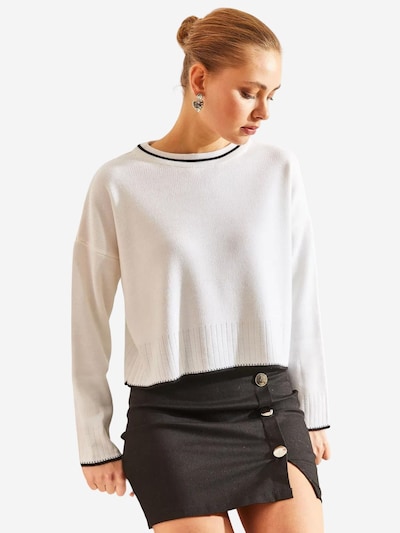 Bianco Lucci Sweater in S-M in Mixed colours, Item view