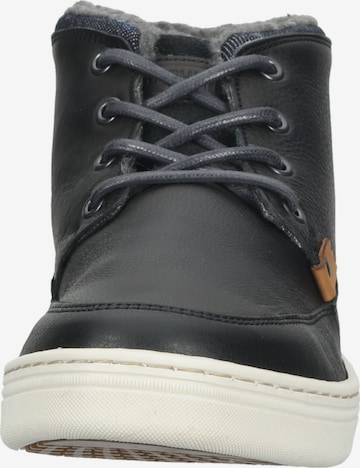 BULLBOXER Lace-Up Boots in Black