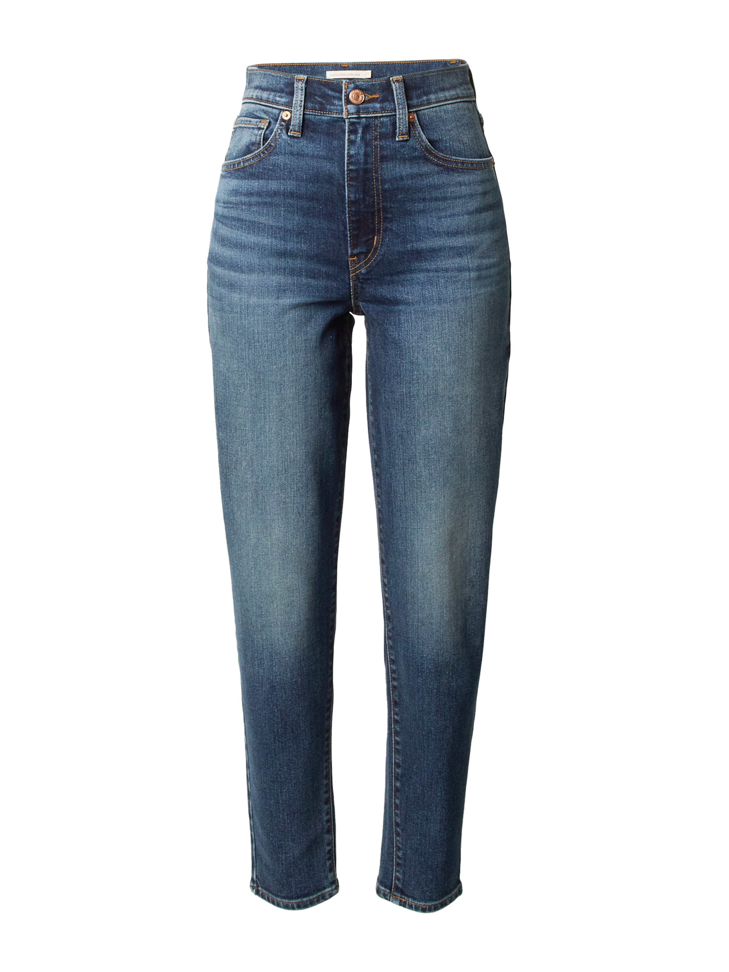 LEVI&#x27;S ® Tapered Jeans &#x27;High-Waisted Mom Jeans&#x27; i blå: framsida