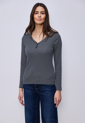 STREET ONE Shirt in Blue: front