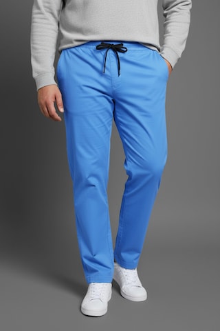 Man's World Tapered Hose in Blau: Vorderseite
