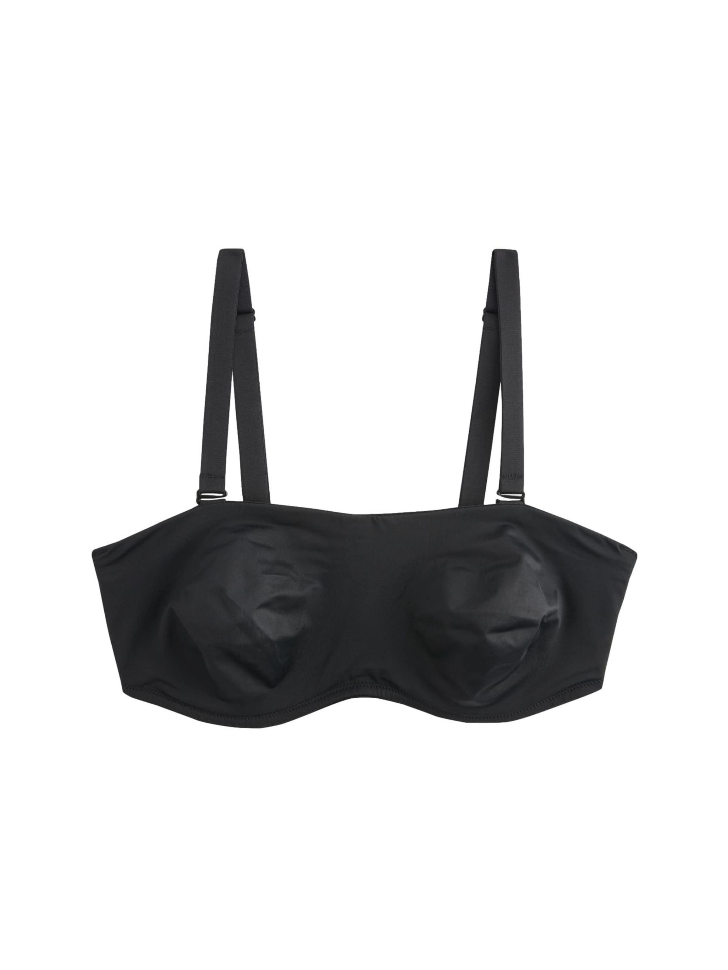 Next Õlapaelteta Rinnahoidja, värv must: eest vaates