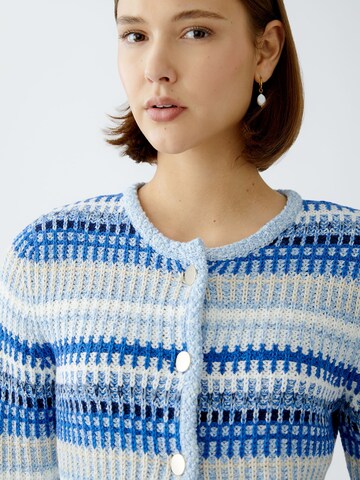 OUI Knit Cardigan in Blue