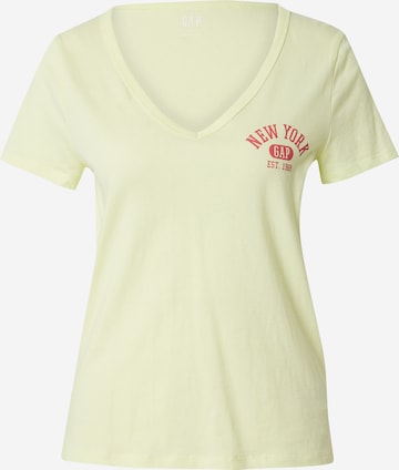GAP T-shirt i gul: framsida