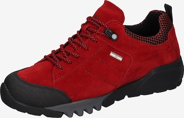 WALDLÄUFER Halbschuh in Rot: Vorderseite