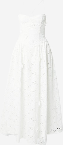 balta Bardot Vasarinė suknelė: priekis