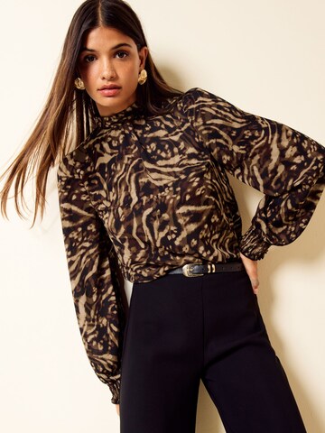 Camicia da donna di Friends Like These in marrone