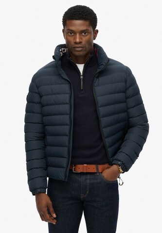 Veste d’hiver 'Fuji' Superdry en bleu : devant