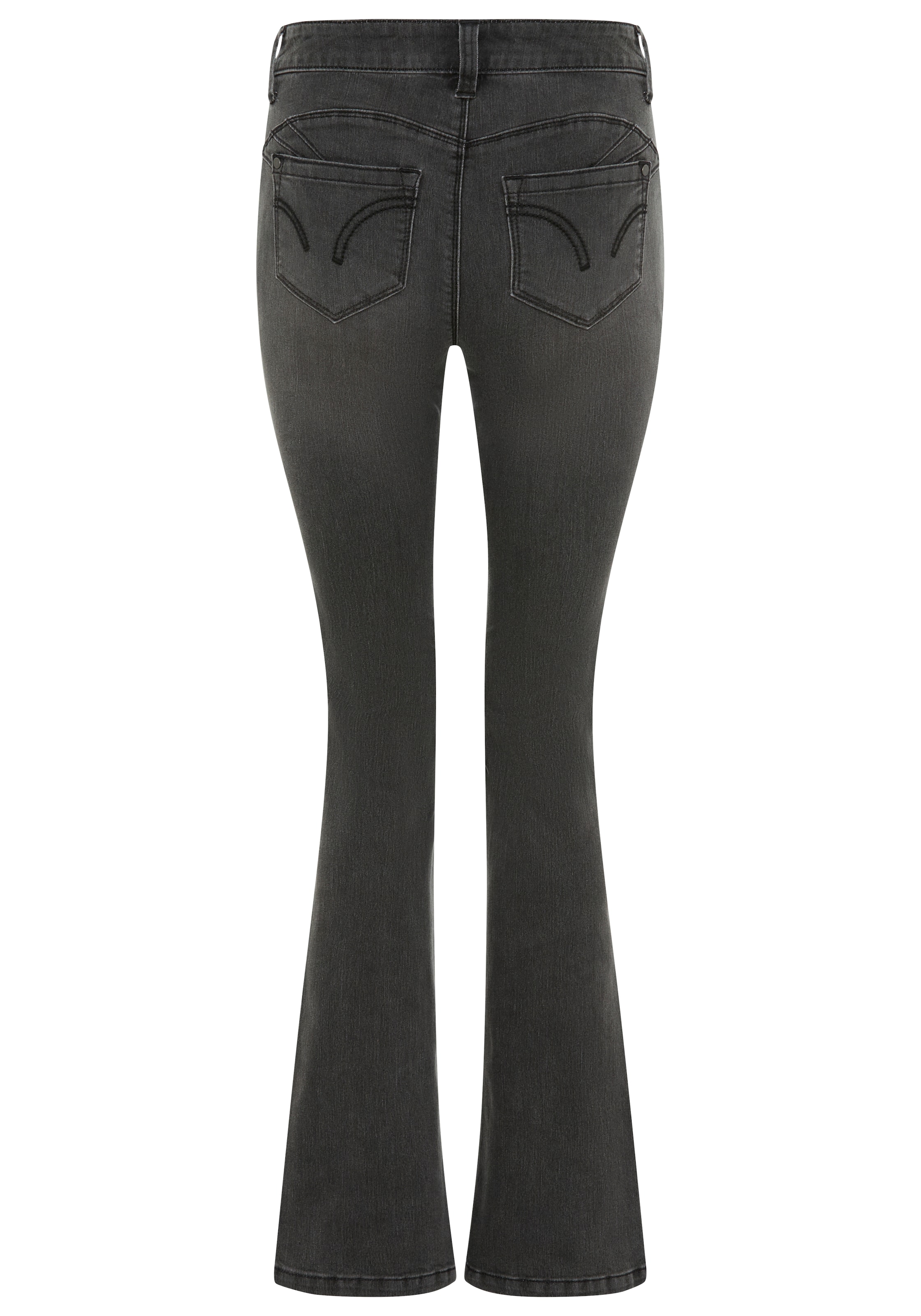ARIZONA Bootcut Jeans in Grau