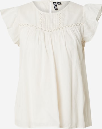 PIECES - Blusa 'PCAstrid' en blanco: frente
