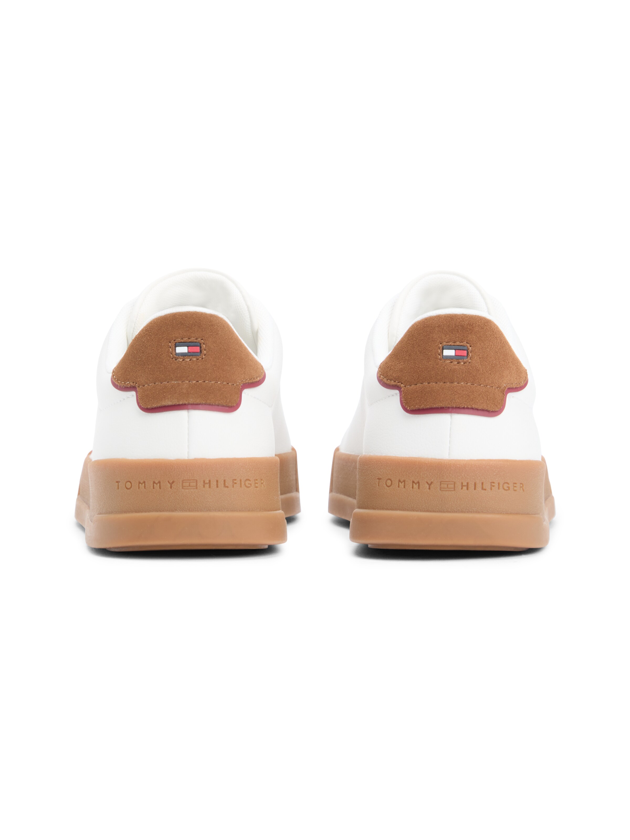 TOMMY HILFIGER - Zapatillas deportivas bajas 'Court' en blanco