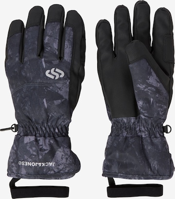 JACK & JONES - Guantes con dedos en gris: frente