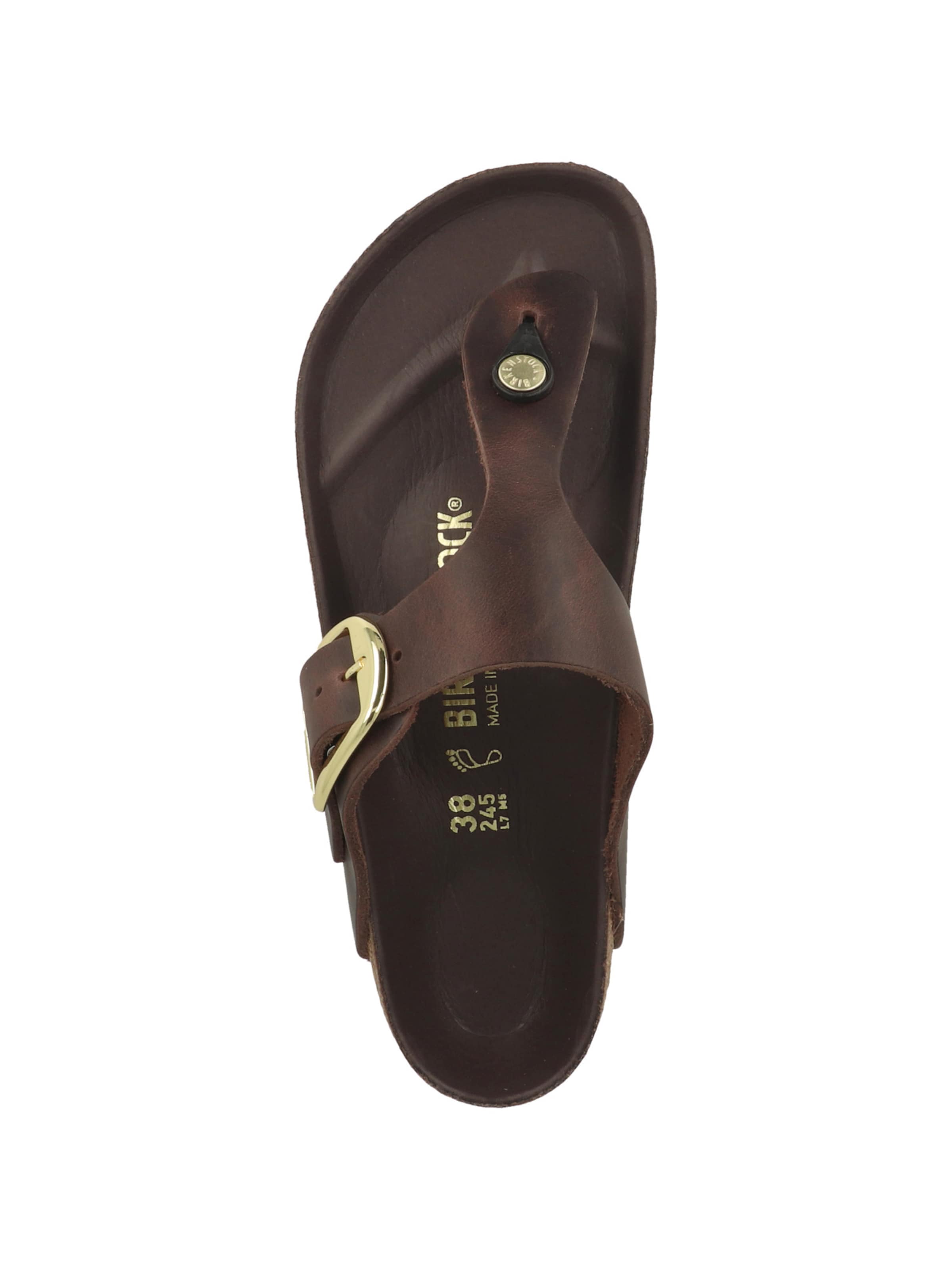 BIRKENSTOCK Riemensandale in Braun