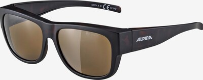Alpina Sportsonnenbrille in hellbraun / schwarz, Produktansicht