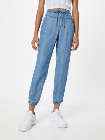 ESPRIT Tapered Jeans in Blauw: voorkant