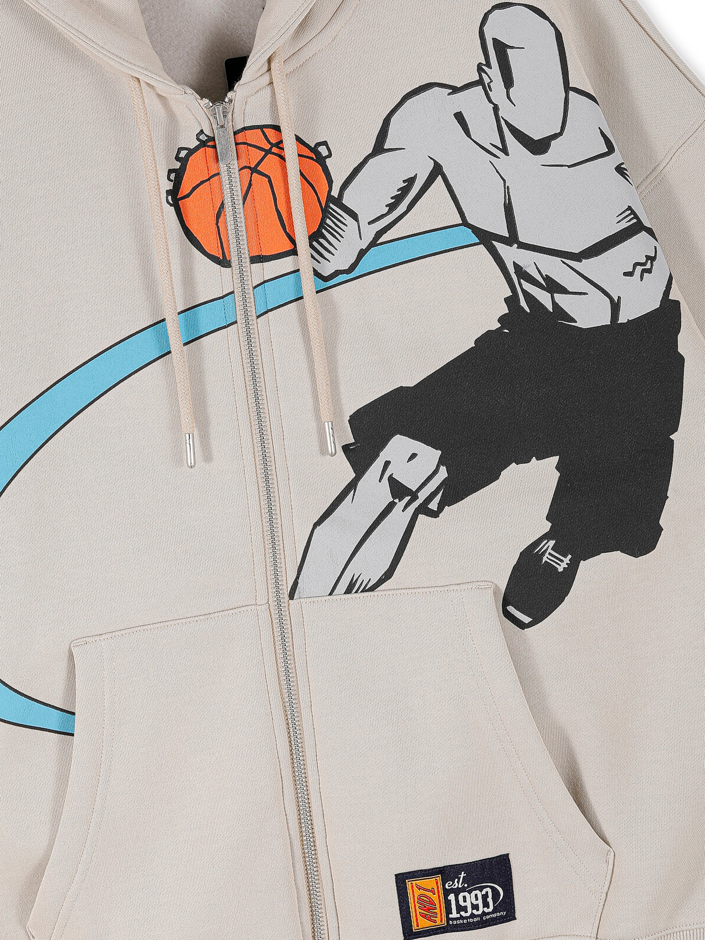 Veste de survêtement AND1 en gris