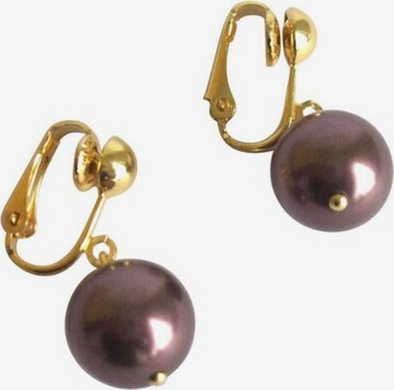 Gemshine Earrings in Gold: front