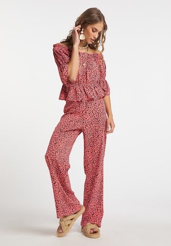 IZIA Loose fit Trousers in Pink